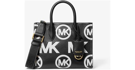 michael kors mirella small shopper crossbody satchel|Mirella Small Logo Jacquard Crossbody Bag .